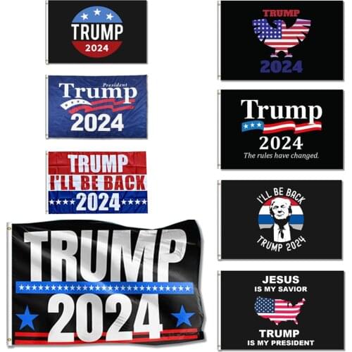 Donald Trump for President 2024 Flag 3x5FT 90x150cm Save America Again Presidential Election Make Great