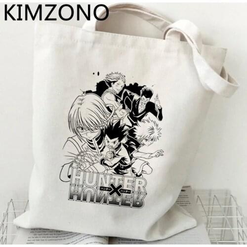 Hunter x Hunter shopping bag shopping shopper jute bag bolso bolsa handbag bag net tote sac toile