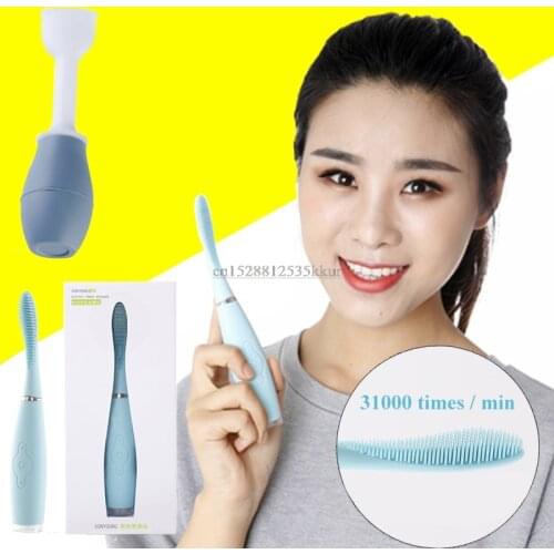 Electric tongue massager tongue inhaler tongue rehabilitation partner mouth muscle trainer swallowing language training tool