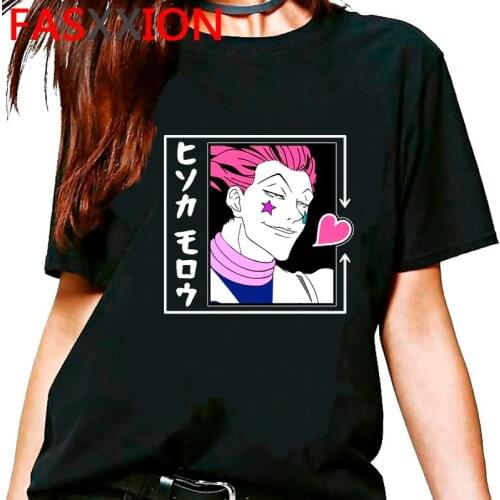 Kawaii Hunter X Hunter Tshirt Killua Zoldyck T-shirt Men Manga Kurapika HxH Devil Eye T Shirt Graphic Cute Tshirt Top Tees Male
