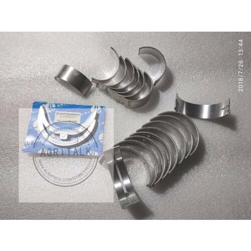 Set of main bearings, connecting rod bearing and thrust rings for Yangdong YND485T / Y485T, Send us the engine nameplate firstly