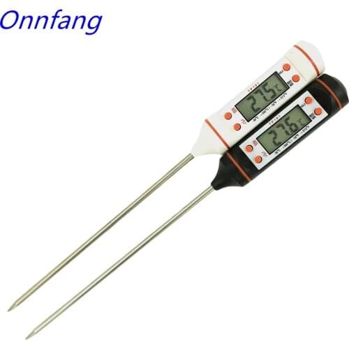 Onnfang Kitchen Digital Food Thermometer Meat BBQ Dinning Cake Candy Fry Food Temperature Household Cooking Thermometer