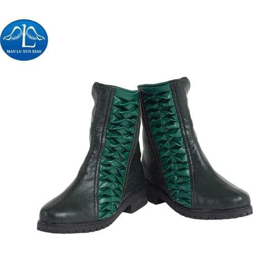 MANLUYUNXIAO GOG 2 Mantis Cosplay Boots Movie Shoes Halloween Props Cosplay Costume Accessory Women Boots