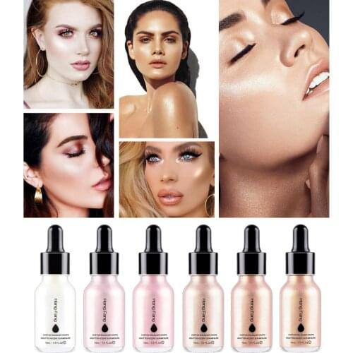 Professional Quality Cosmetics Liquid Face Highlighter Cream illuminator Makes Your Eyes & Face Look More Shiny and Charming