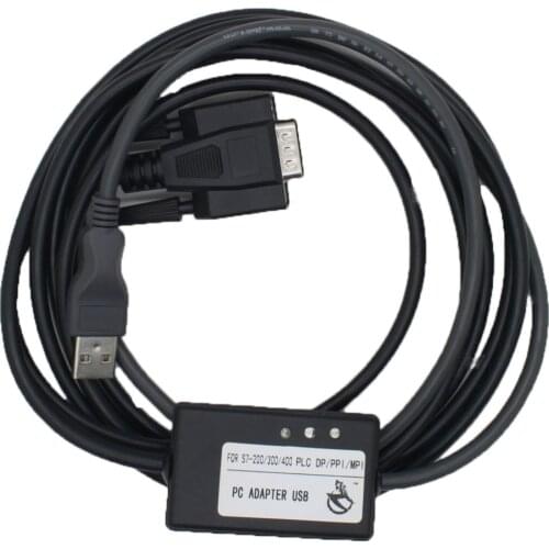 S7-200/300/400 PLC Programming Cable 6ES7972-0CB20-0XA0 USB-MPI Isolated MPI/PPI/DP/PROFIBUS USB MPI Adapter