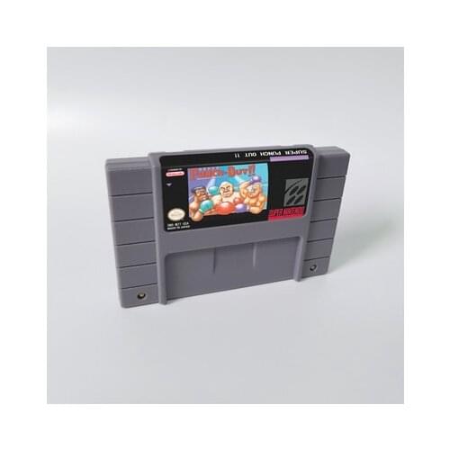 Super Punch Out !! - RPG Game Card US Version English Language Battery Save