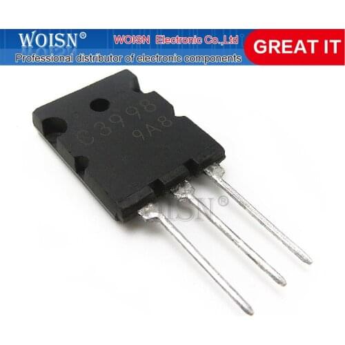 2PCS C3998 TO-3P 2SC3998 25A 1500V transistor original In Stock