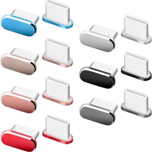 Universal Silicone Cover Type C Port Anti Dust Plug Protector Compatible with Multi-model Mobile Phone