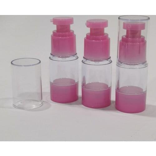 360 x 15ml New Arrival Portable Travelling Vacuum Shampoo Containers 15cc 1/2oz Refillable Lotion Pump Airless Bottle