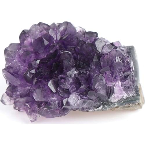 1PC 10-50g Natural Amethyst Cluster Quartz Crystal Mineral Healing Stones Gift Rough Home Decor Reiki Polished Crafts