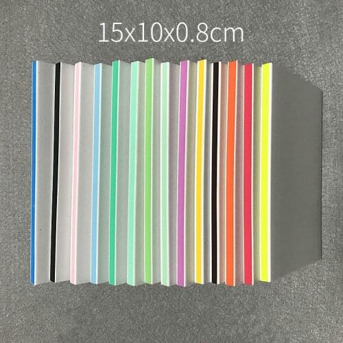 1pc DIY Professional Engraving Rubber Stamp Color Sandwich Rubber Brick For Scrapbooking Kids Stamps