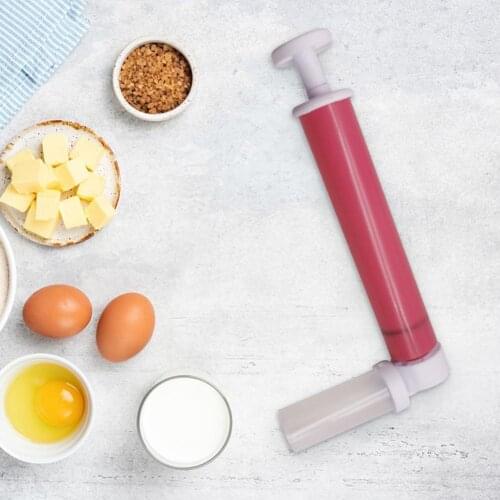 Manual Airbrush Eco-friendly Easy to Use Pink Cake Coloring Supplies for Decorating Chocolate Cupcakes And Desserts Decoration