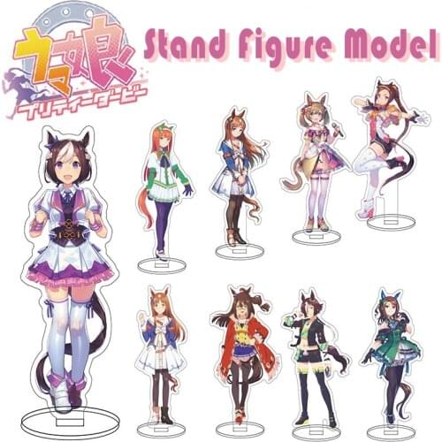 Anime Uma Musume Pretty Derby Cosplay Acrylic Stand Figure Model Tokai Teio Silence Suzuka Special Week Oguri Cap Character Gift