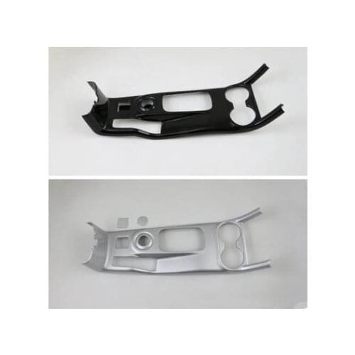 Car decoration sequins central cup holder decorative frame and Shift lever decorative frame For Mitsubishi Outlander 2016-2019