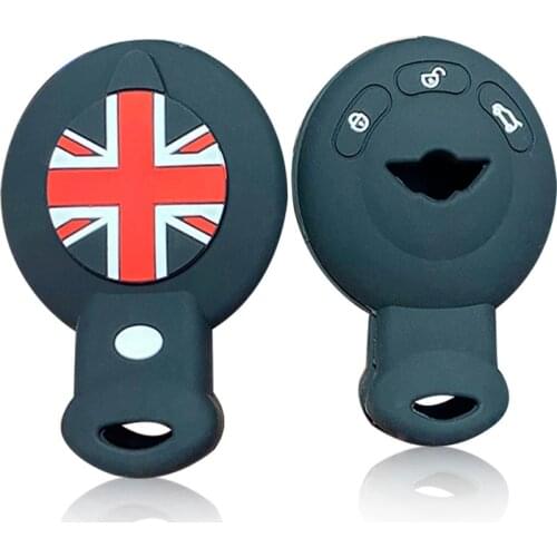 For Mini Cooper Clubman Countryman Smart Remote Car Key Cover For BMW Mini Cooper R56 Remote Keyless Entry Auto Car Key Case