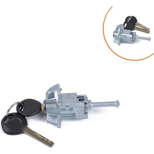 Suitable for BMW 1998-2006 E46 left door lock cylinder zinc alloy car door lock cylinder