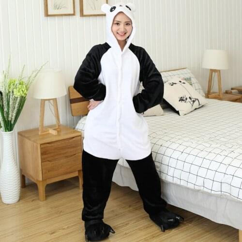 Kids Adults Hoodie Unicorn Panda Totoro Onesies Women Children Animal Pajamas Soft Anime Sleepwear Boys Girls Winter Jumpsuits