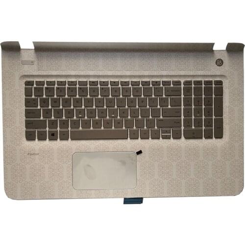 For HP 17-G 14-G1 17-G2-17T-G1 Palmrest US Keyboard Bezel Upper Case