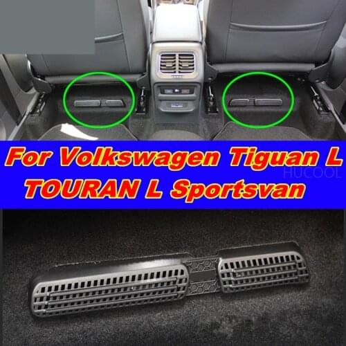 For Volkswagen Tiguan L TOURAN L Sportsvan car seat rear air conditioning air outlet dust cover cover car accessories