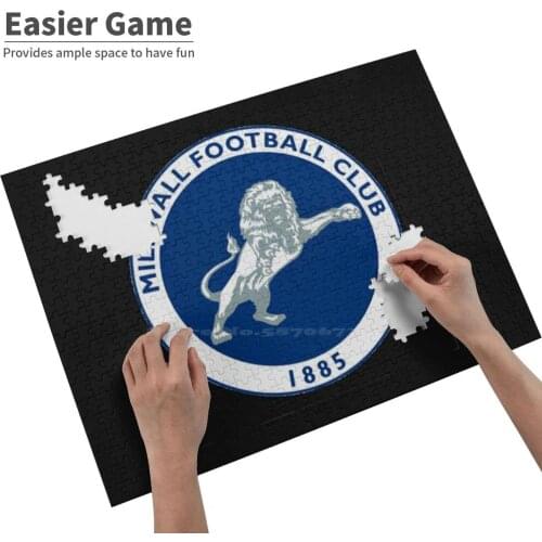 Millwall Football Club 1885 Millwall The Lions Jigsaw Puzzle Educational Puzzle Games Toys Millwall Football Club Millwall 1885