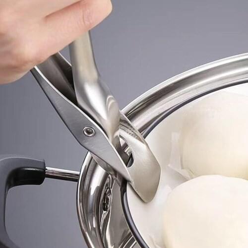 Hot Bowl Holder 304 Stainless Steel Dish Clamp Heat Insulation Pot Pan Gripper Clip Retriever Tongs Kitchen gadgets Accessories
