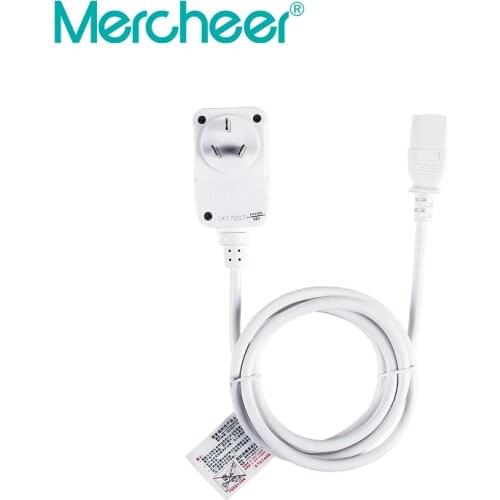 1.8m Cable RCD GFCI Leakage Protection Low-power Plug 6A Computer Smart Toilet Three-pins Anti-shock Plug