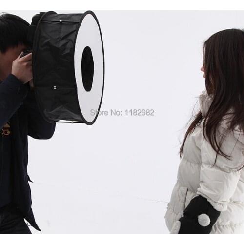Ring Speedlight Softbox Flash Diffusers + Carrying Bag for Canon for Nikon for Sony YongNuo
