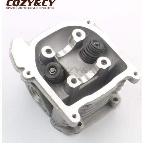 50cc NON-EGR cylinder head kit for TaoTao CY50 ATM Evo New Speed Thunder 50 Zummer 50cc 64mm 16*18mm valve 4-stroke