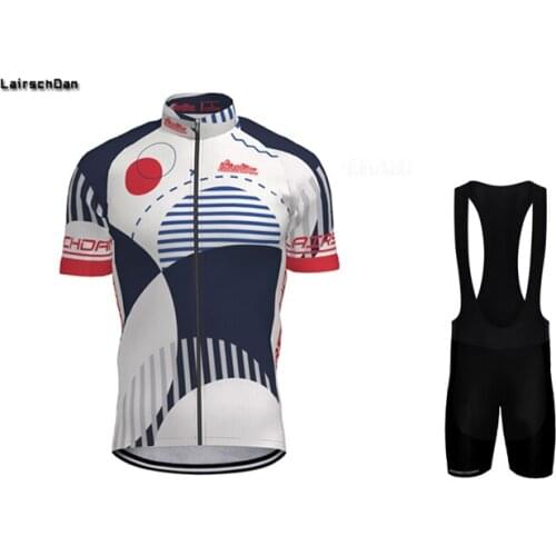 LairschDan Men Road BIcycle Cycling Jersey Set Roupa De Ciclismo Masculino Summer MTB Super Light Breathable Cycle Clothing Suit
