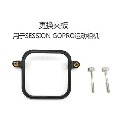 FeiyuTech Feiyu G5 G6 WG2 Gimbal Adapter for Gopro Session Clip Mount Plate Adapter Connector for FY G5 Gopro Hero 4 5 Session