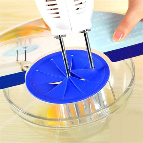 Egg Whisk Splatter Screen Splash Guard Silicone Bowl Lids Egg Beater Lids Mixer Cover Kitchen Tools Accessories