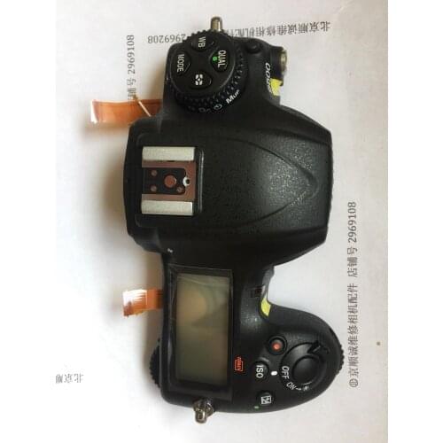 90%NEW D500 Top Cover Case with Top LCD Button Flex Cable For Nikon D500 Top Cover Accessories Camera Replacement Repair Parts
