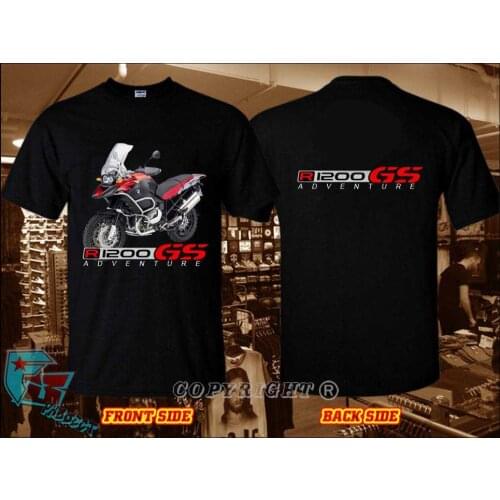 New R1200 Gs Red Adventure Size S To 3Xl Brand Cotton Basic Tops Fitness T-Shirt