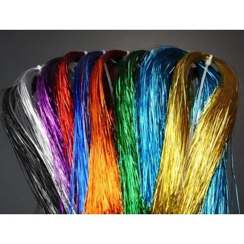 Flashabou Original Fly Tying Materials;Available in 9 Colors , 1/69" Wide By 12" Long
