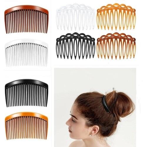 Retro Figure Eight Hair Comb French Hair Comb Straight Tooth Hairpin Comb Tortoiseshell Comb Wedding Veil Comb Hair Accessories