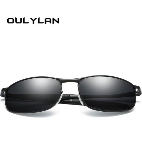 Oulylan Polarized Sunglasses Men Brand Designer Sunglass Mens Yellow Lens Night Vision Driving Sun Glasses UV400 Eyewear