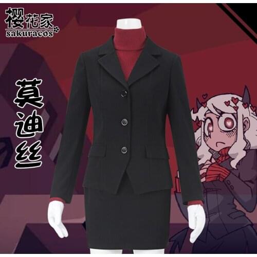 The Game Helltaker Modeus Uniforms Cosplay Costume Free Shipping F