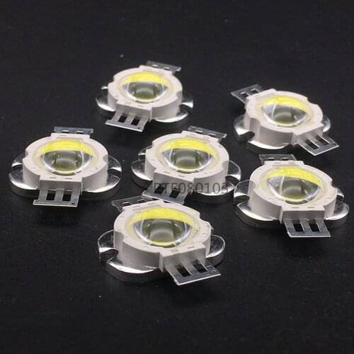 10W high power 45mil koude klasse 60 lens koud wit high power LED lamp kraal