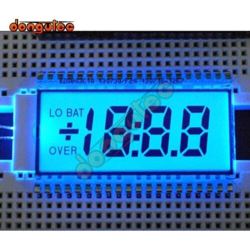 40PIN TN Positive 3-1/2 Digits Segment LCD Panel Blue Backlight 5V