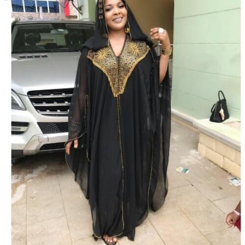 African Dresses for Women 2021 New African Clothes Dashiki Diamond Grand Boubou Africaine Femme Robe Bazin Riche Africa Dress