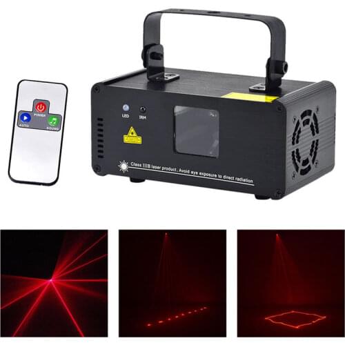 Wireless Remote PRO 8 CH DMX 100mw Red Lyre Beam Puntero Laser Lamp Stage Lighting Scanner DJ Party Show Projector Lamp Lights