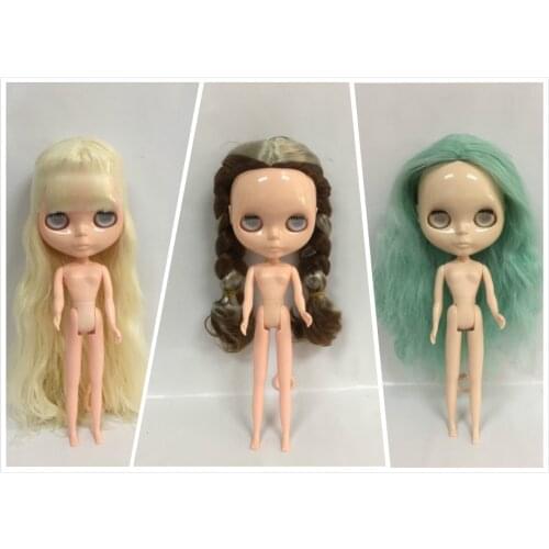 Without eyes chips Nude blyth doll for DIY 20170722 tt