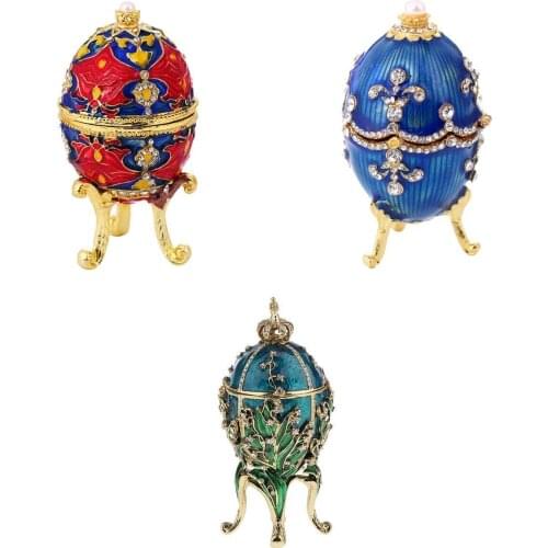 Easter Eggs Jewelry Case Perfect For Jewelry Collec And Unique Novelty Gifts