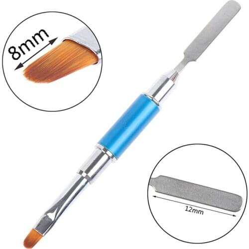 Nail Art Design Decoration Liner Brush Dotting UV Gel Painting Drawing Pen Tool Powder Liquid Carving Poly UV Gel Extensio
