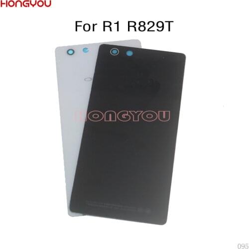 For OPPO R829T R1 Back Glass Battery Cover Back Glass Cover Rear Door Housing Case Battery Cover Rear Panel