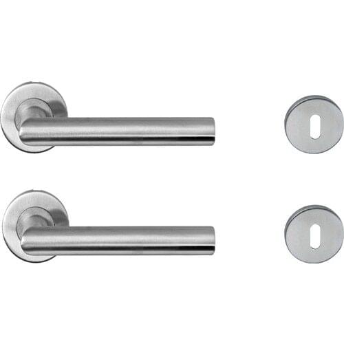 Room Door Handle Kit P. Steel Mat Decorative Modern Design