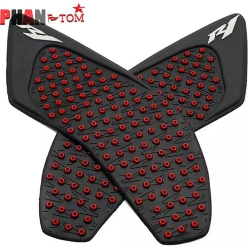 Motorcycle Anti Slip Tank 3M Protective Pad Side Gas Knee Grip Traction Pads Protector Stickers For Yamaha R1 2015 2016 2017