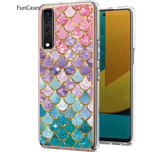 Butterfly Soft Silicone Phone Pouch Cover For estuche LG Stylo 7 4G Flamingo Holder Case Bag Cases Casa LG hoesje Stylo 7 4G