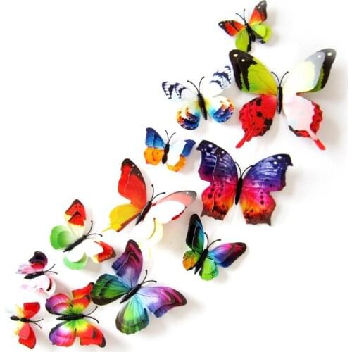 OEING Butterfly Wall Stickers