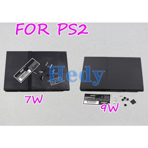 1set Full Housing Shell Case for PS2 Slim 9w 90000 9000X Console Cover with label